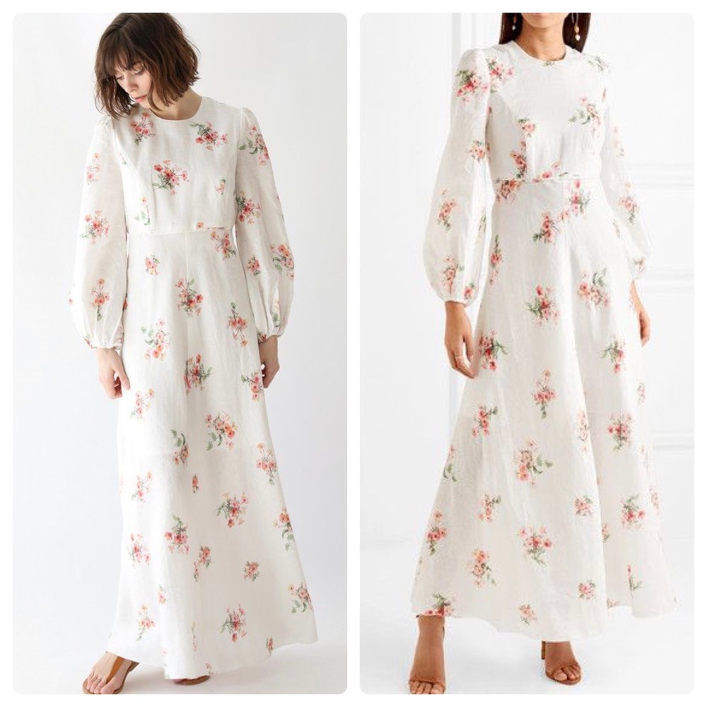 ZIMMERMANN Heathers Floral Dress - Picture 4 of 12